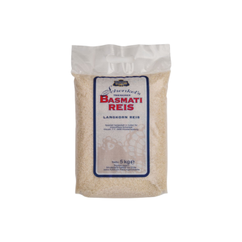 Schenkel Basmati-Reis aus Indien, Langkornreis, GROSSPACKUNG, 5kg
